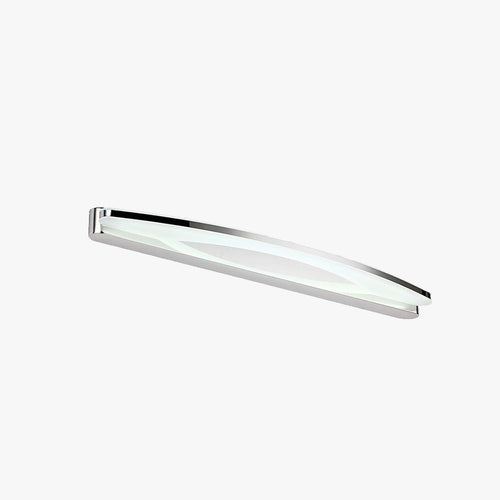 Arisha Minimalist Oval Vanity Wall Lamp, Chrome, Bedroom/Bathroom - Neutralighting