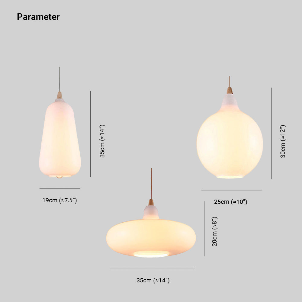 Valentina Nordic Designer LED Pendant Light, 3 Style | ventumra