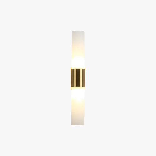 Arisha Modern Double Headed Metal Glass Vanity Wall Lamp, Black/Gold - Neutralighting