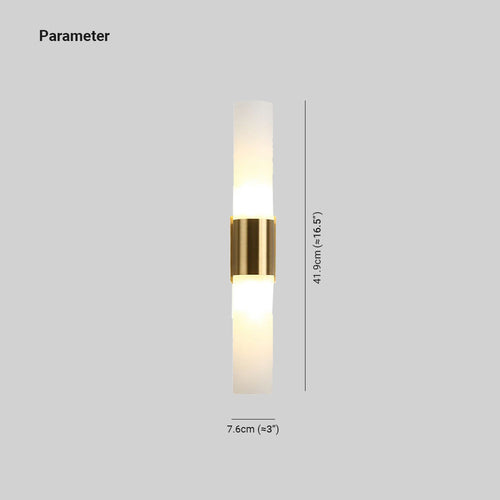 Arisha Modern Double Headed Metal Glass Vanity Wall Lamp, Black/Gold | ventumra