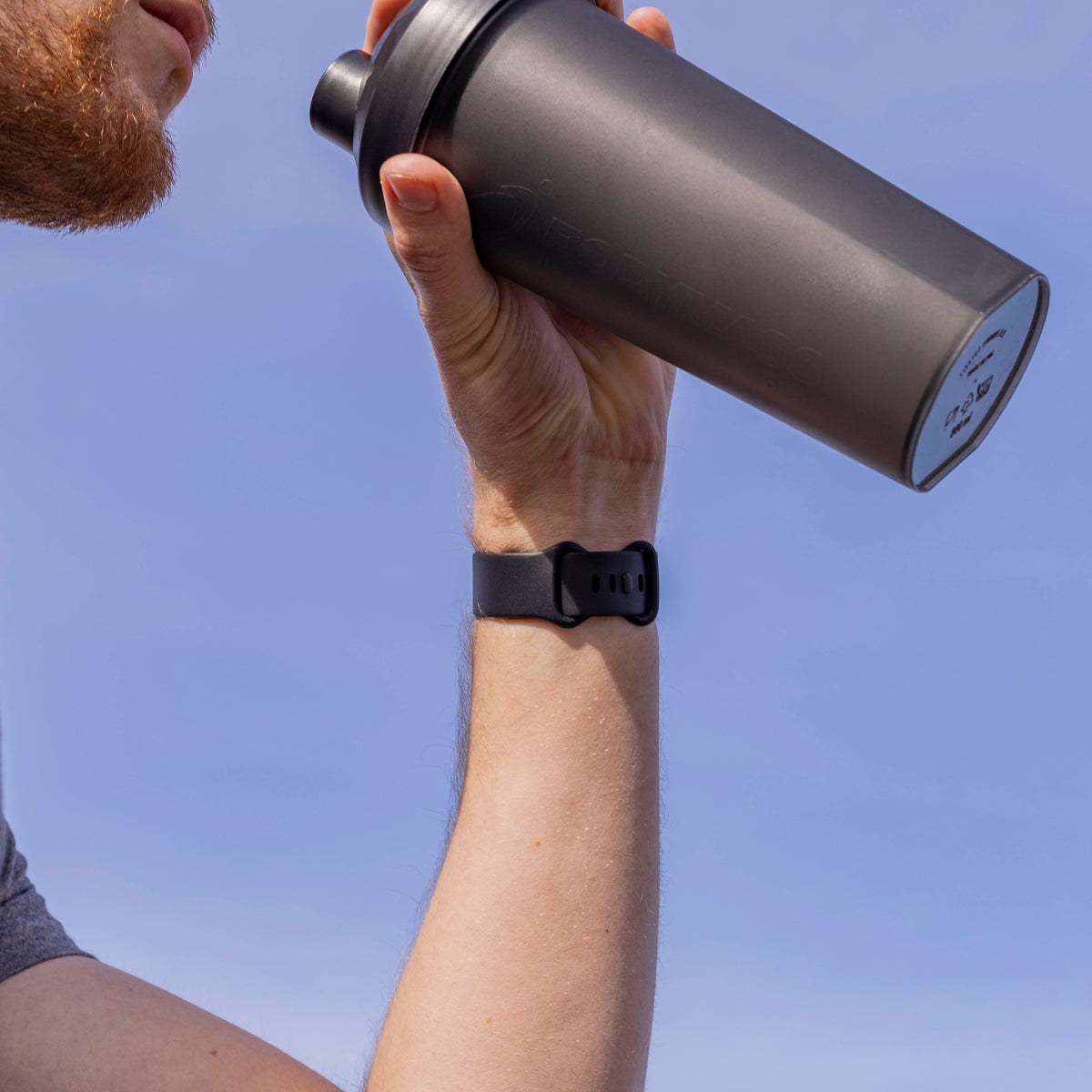 Klassieke vervangende zwarte siliconenband voor Fitbit Versa 3 | Ventumra