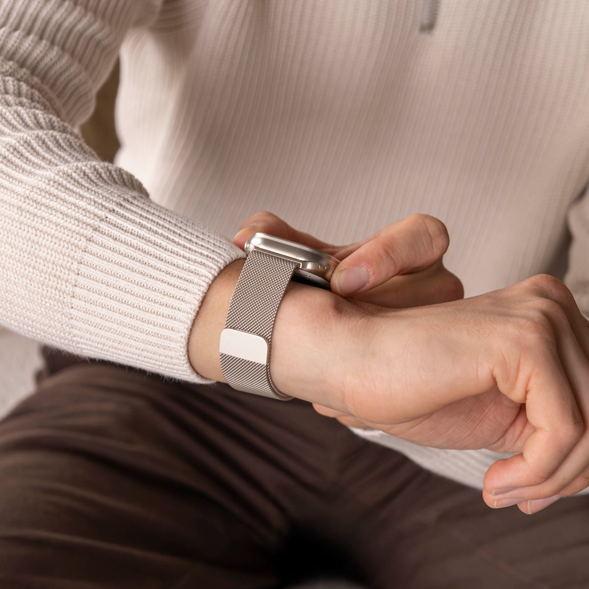 Apple Watch milánói csillagfény szíj mindennapi viselethez | Ventumra
