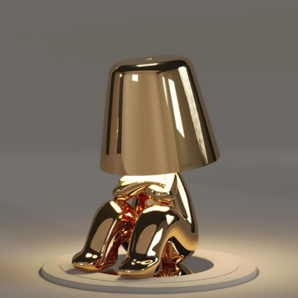 LumaCompanion Humanoid Lamp For Cozy Spaces And Creative Rooms