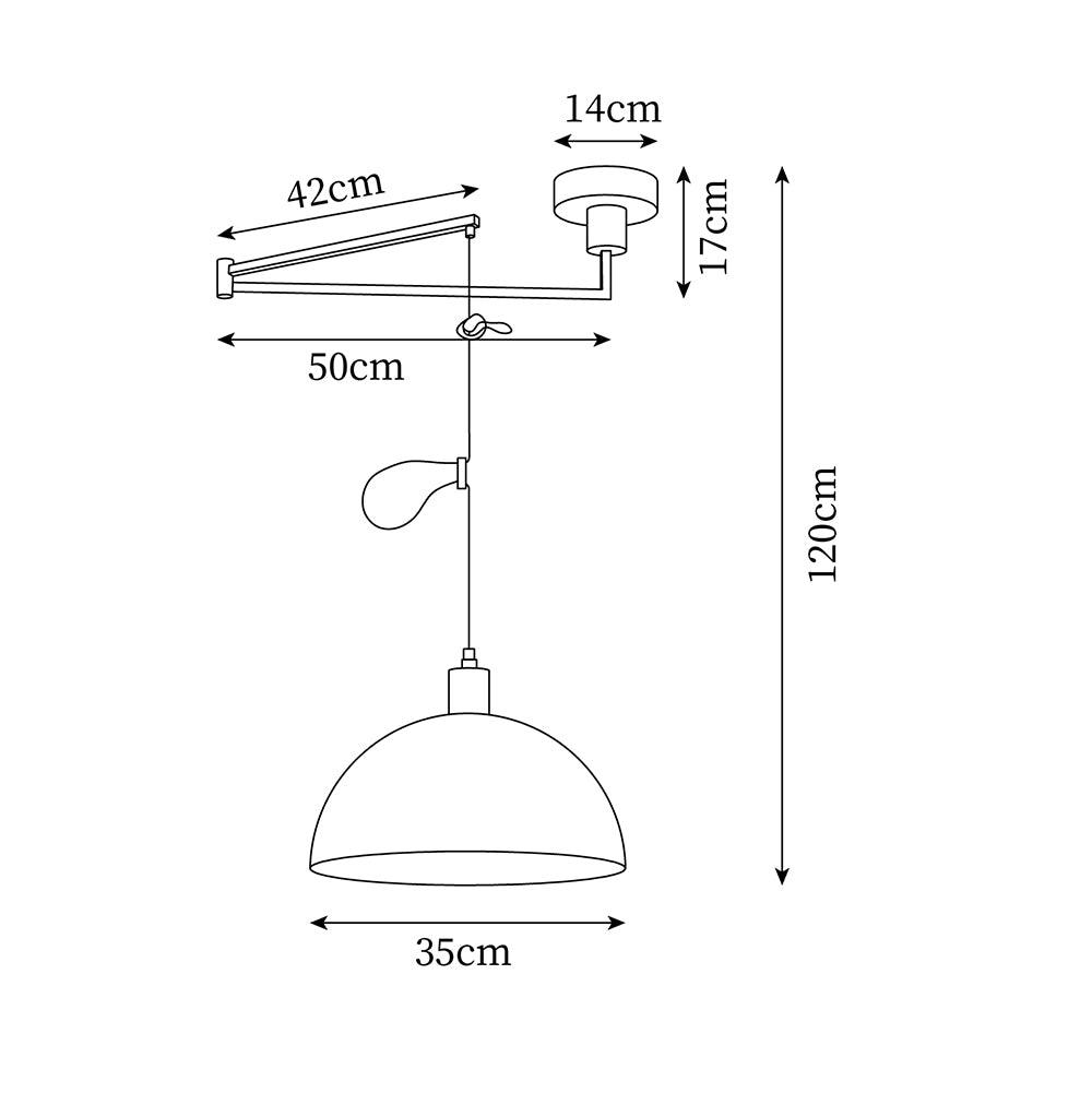 Emino Adjustable Pendant Lamp | ventumra