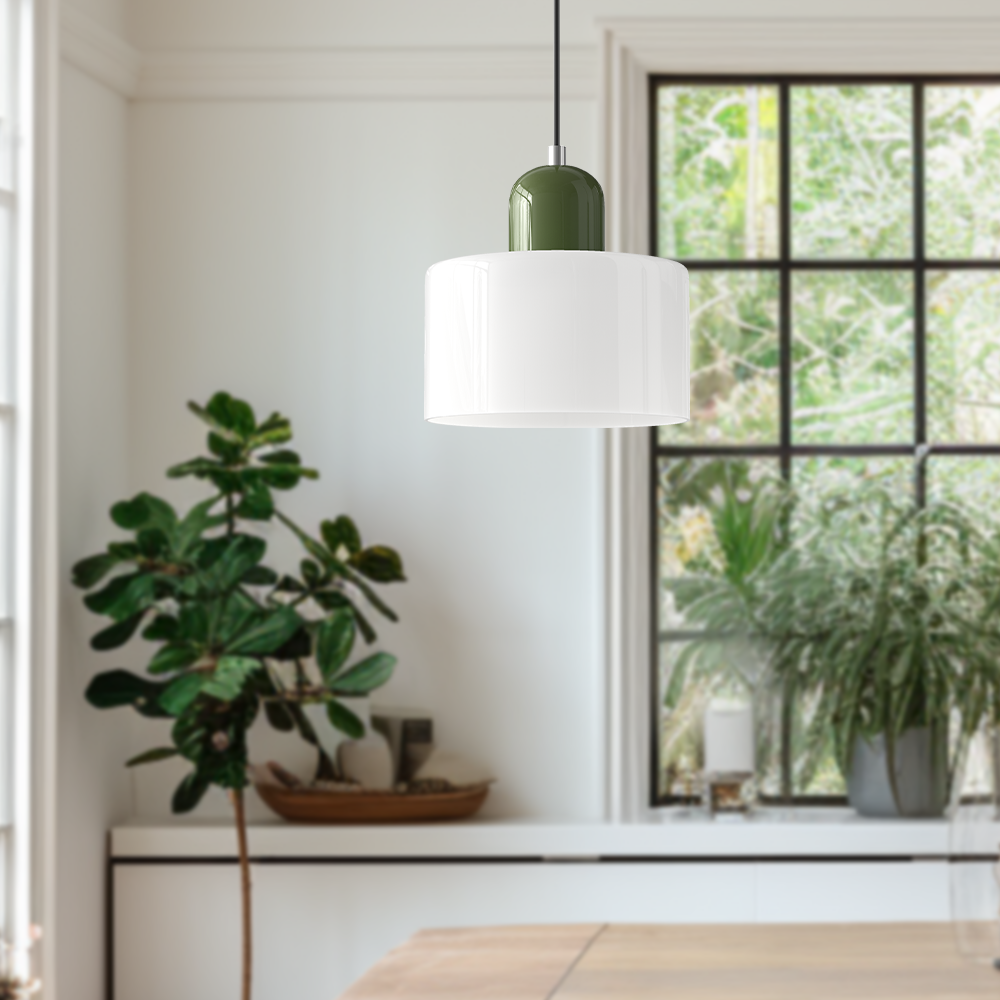 Astra Glass Pendant Light With Adjustable Suspension