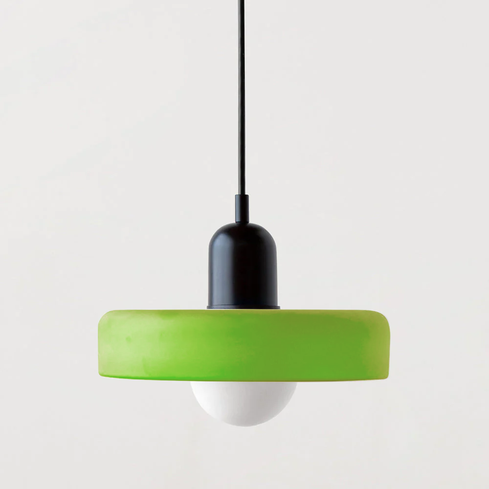 Aeronis Glass Pendant Light With Gloss White Finish For Modern Interiors