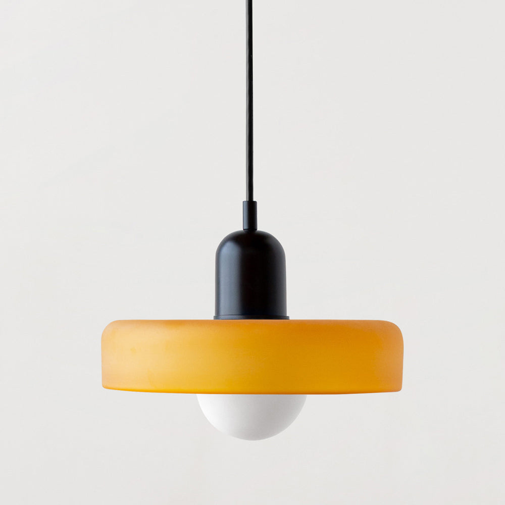 Aeronis Glass Pendant Light With Gloss White Finish For Modern Interiors