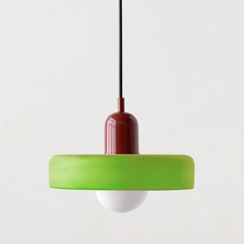 Aeronis Glass Pendant Light With Gloss White Finish For Modern Interiors