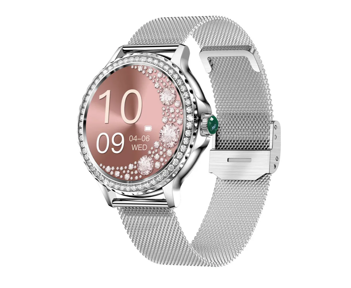 Elegante Multifunktions-Smartwatch für Damen — Verstellbares Armband