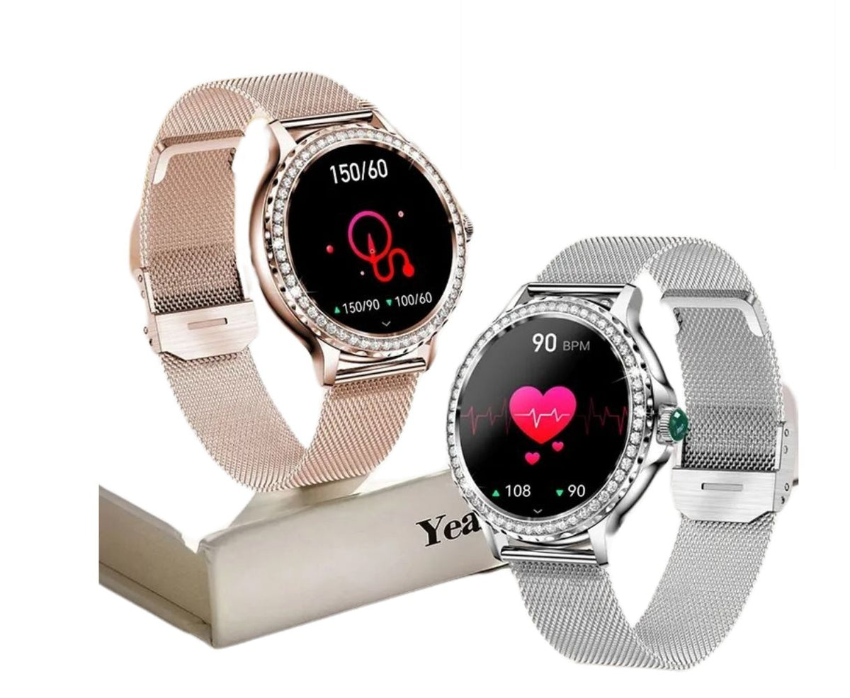 Elegante Multifunktions-Smartwatch für Damen — Verstellbares Armband