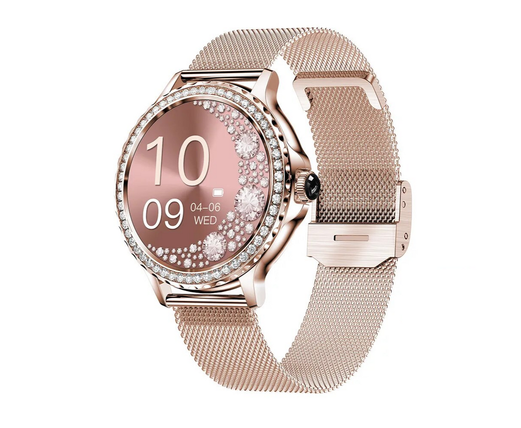Elegante Multifunktions-Smartwatch für Damen — Verstellbares Armband