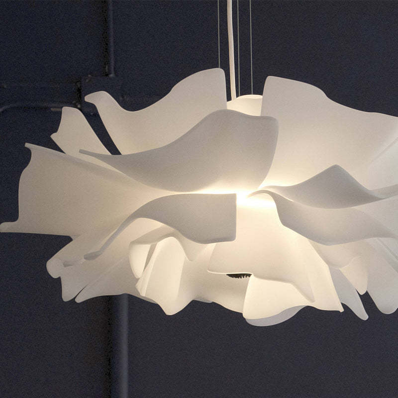 BlossomAura Pendant Light in Modern Metal and Acrylic