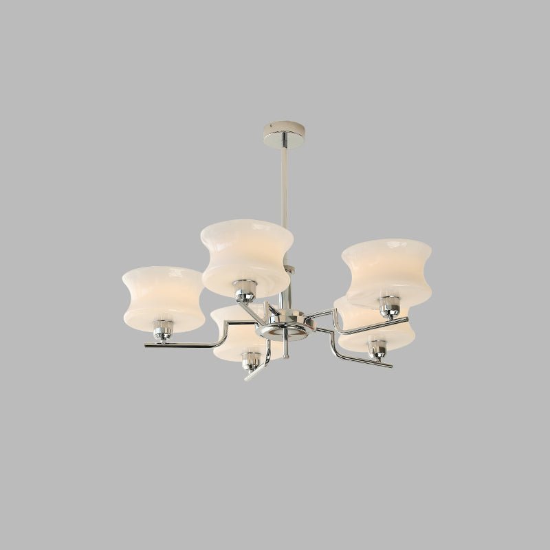 Vintage Gold Glass Ceiling Chandelier Light Fixture | Ventumra