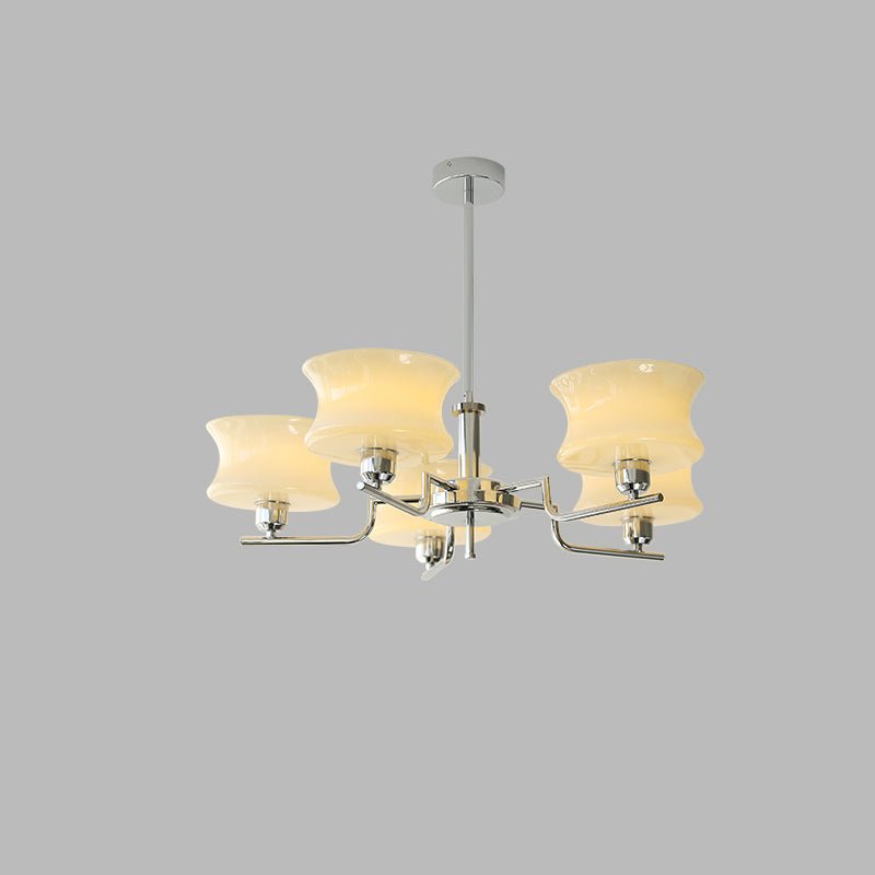 Vintage Gold Glass Ceiling Chandelier Light Fixture | Ventumra