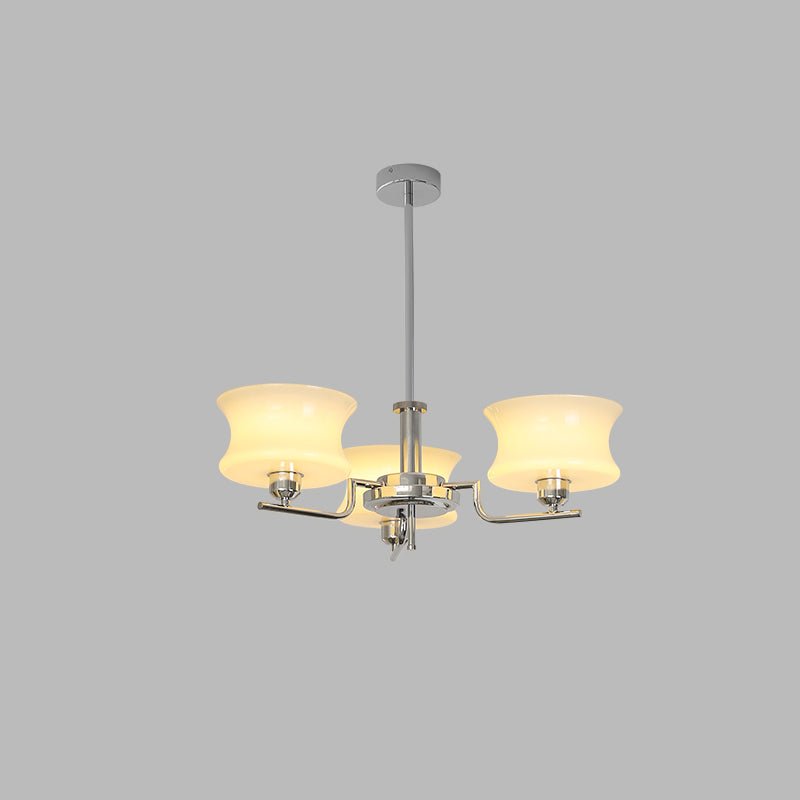 Vintage Gold Glass Ceiling Chandelier Light Fixture | Ventumra