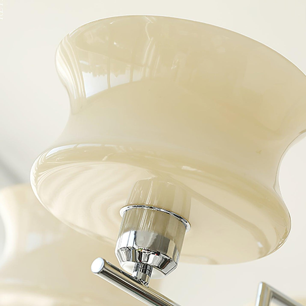 Vintage Gold Glass Ceiling Chandelier Light Fixture | Ventumra