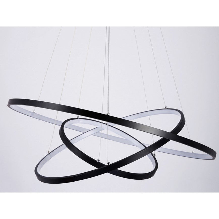 SolaraHalo Ring Light Pendant With Warm White LEDs For Ceiling