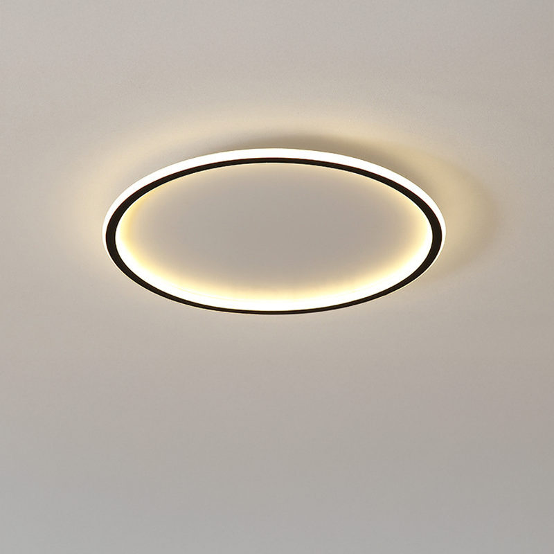 Skandinavisk rund Halo-loftlampe | Ventumra