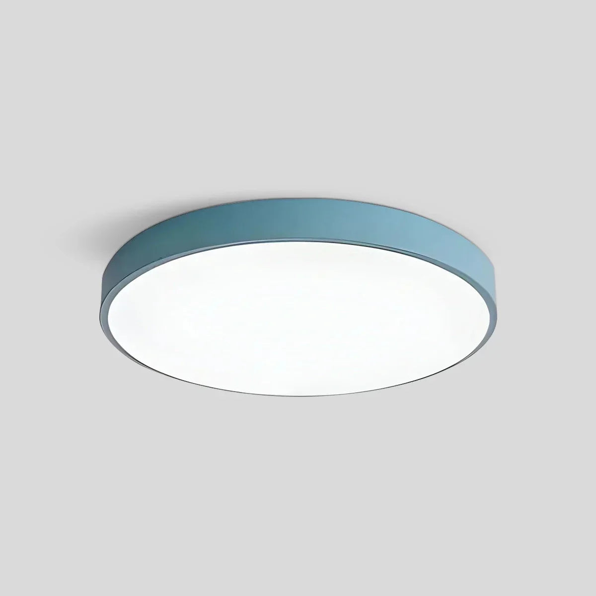 Candeeiro de teto LED Macaron, luminária circular minimalista para interiores modernos | Ventumra