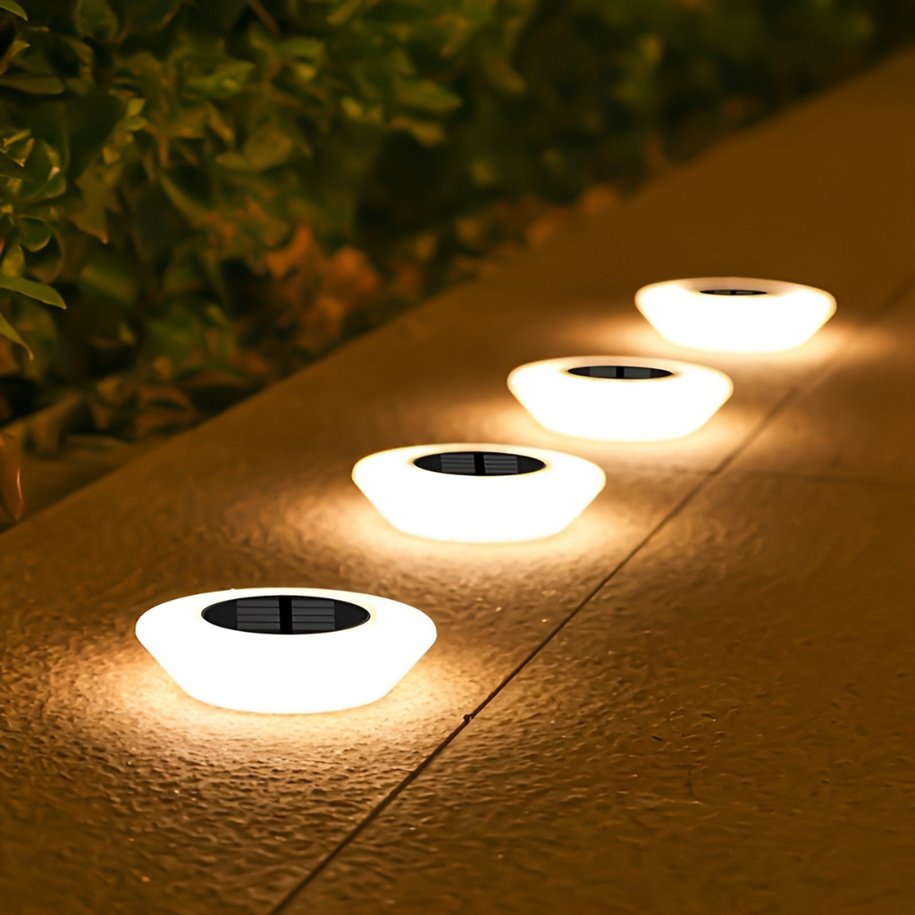 LuminaField Solar Garden Light Weatherproof LED Lamp