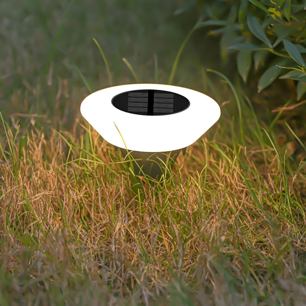 LuminaField Solar Garden Light Weatherproof LED Lamp