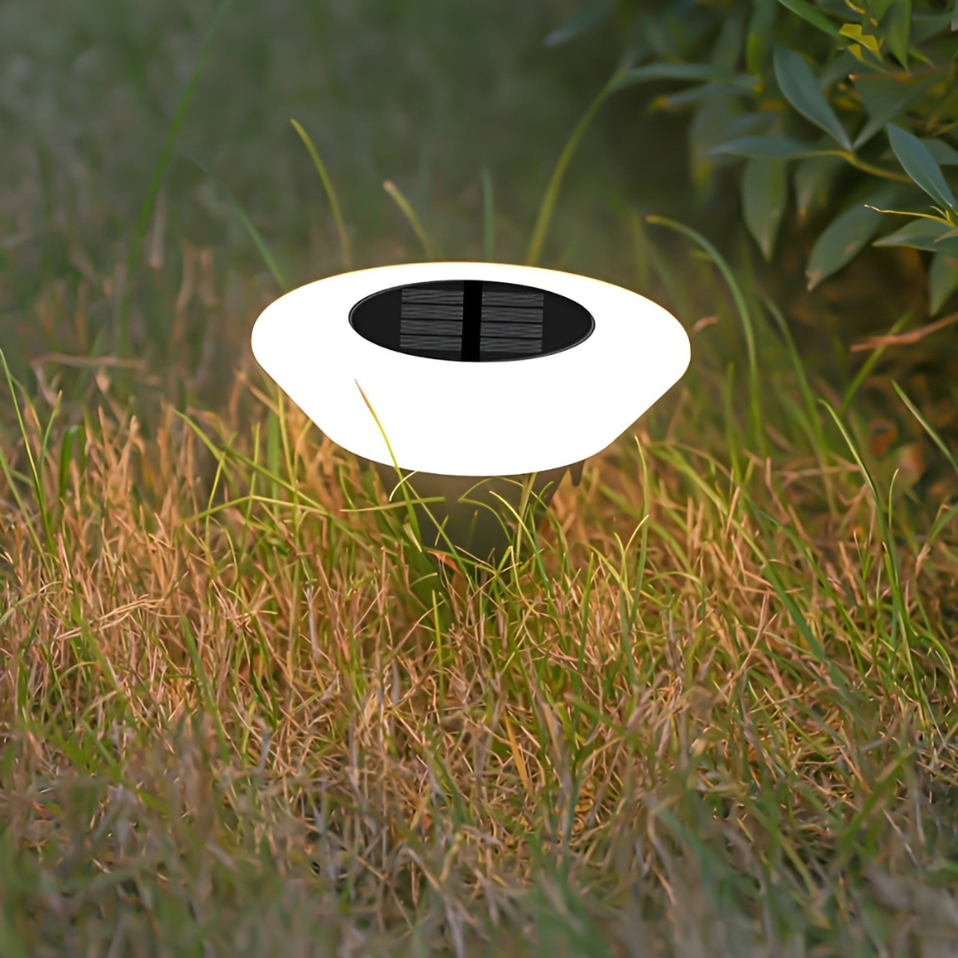 LuminaField Solar Garden Light Weatherproof LED Lamp
