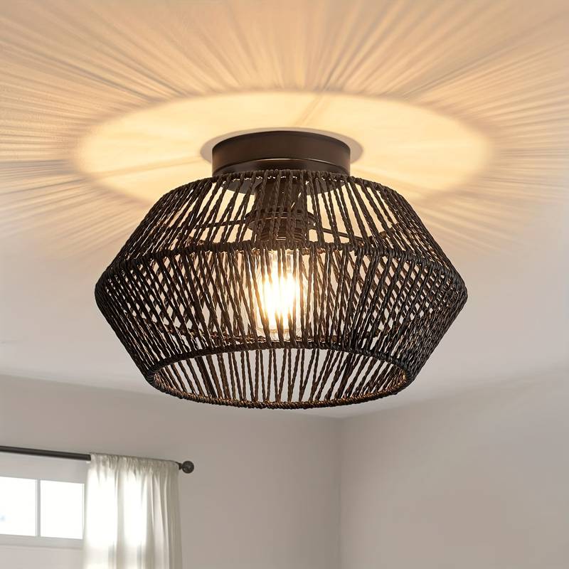 Lyra Boho Pendant Light Handcrafted for Eclectic Glow