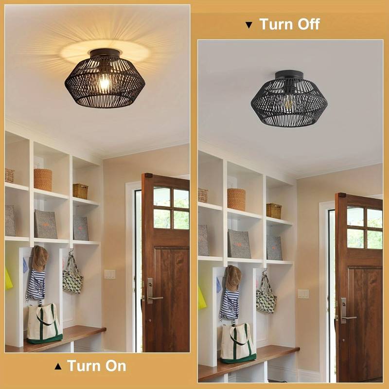 Lyra Boho Pendant Light Handcrafted for Eclectic Glow