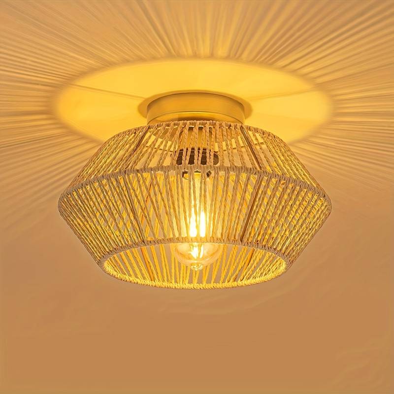 Lyra Boho Pendant Light Handcrafted for Eclectic Glow