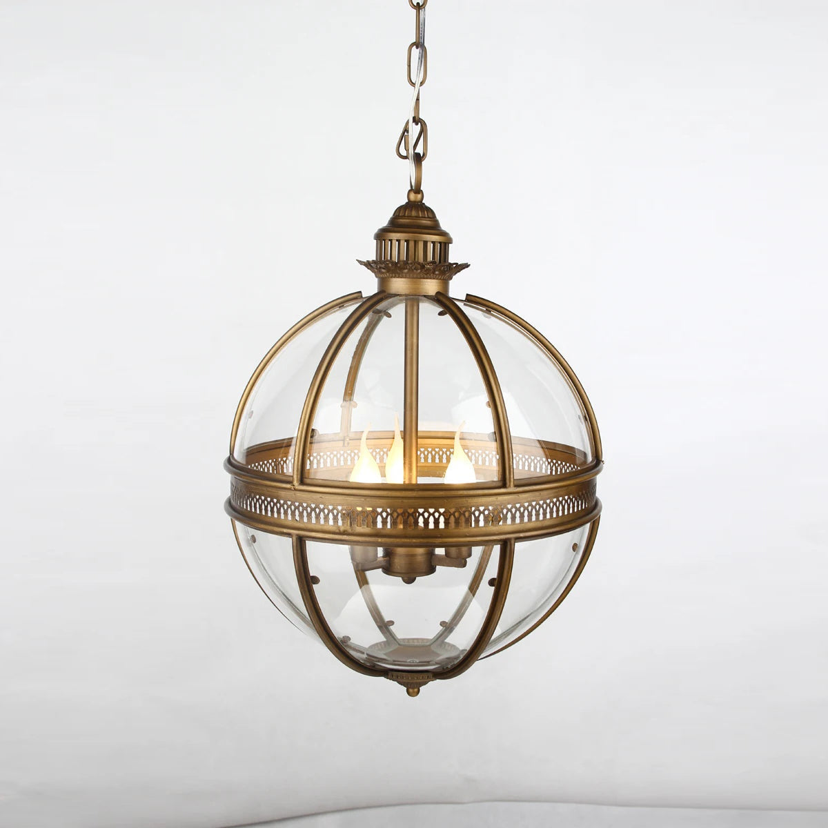 Edward retro-hanglamp van glas | ventumra