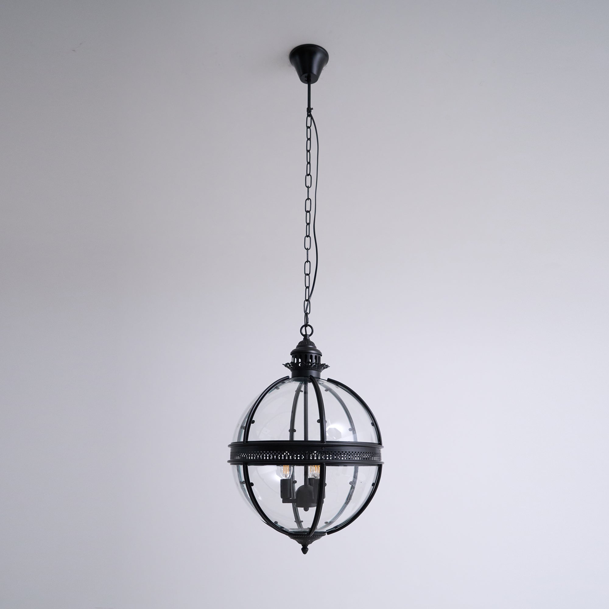 Edward retro-hanglamp van glas | ventumra