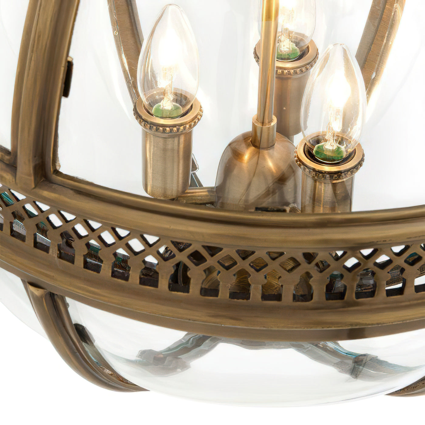 Edward retro-hanglamp van glas | ventumra