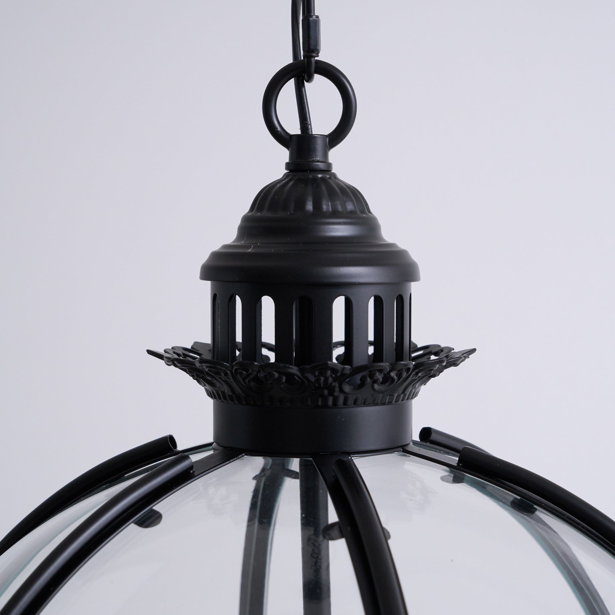 Edward retro-hanglamp van glas | ventumra
