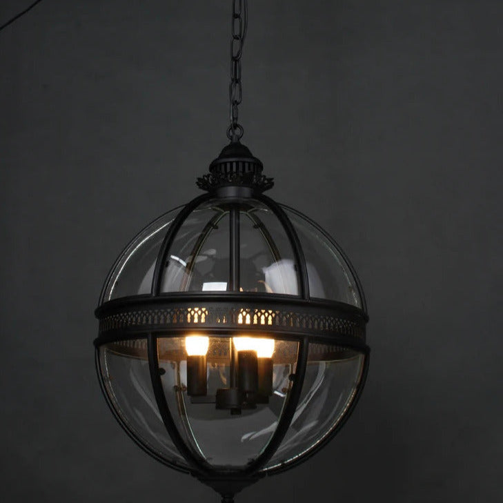 Edward retro-hanglamp van glas | ventumra