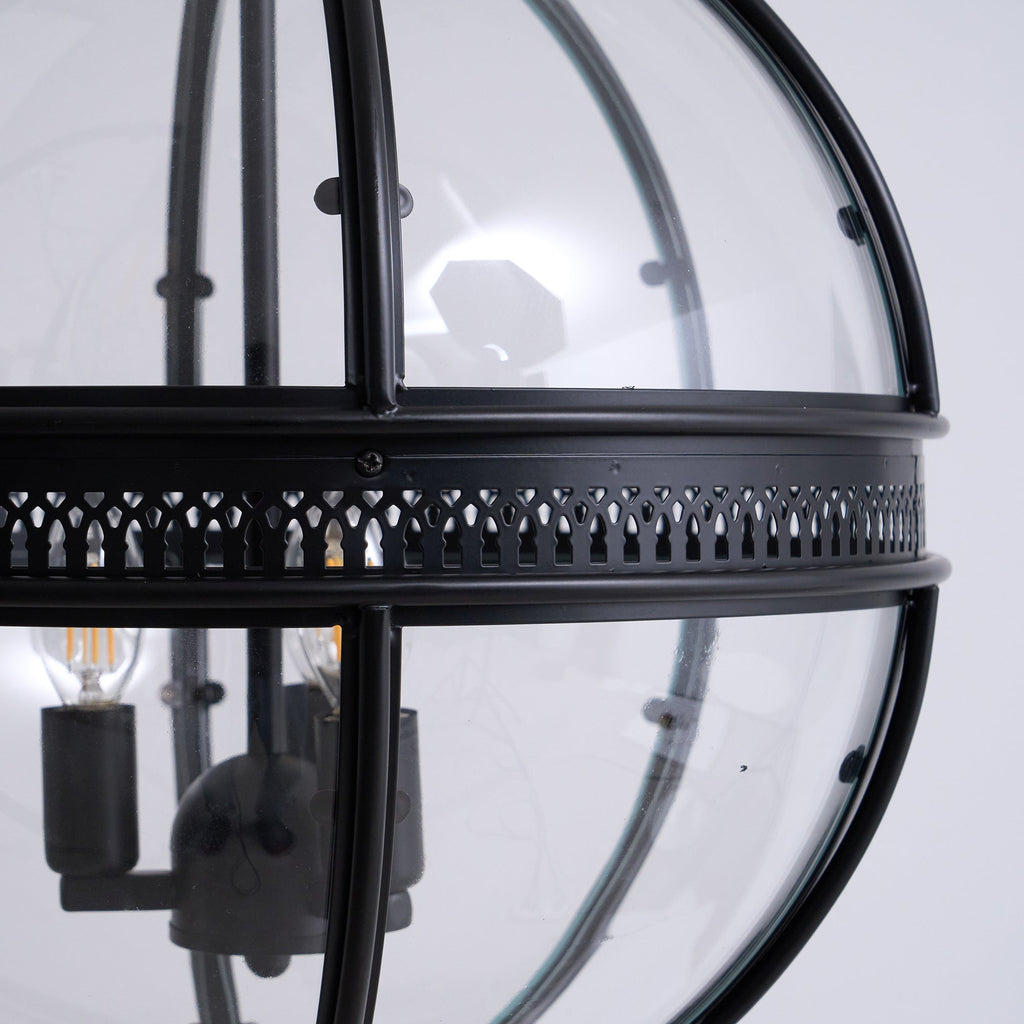 Edward retro-hanglamp van glas | ventumra