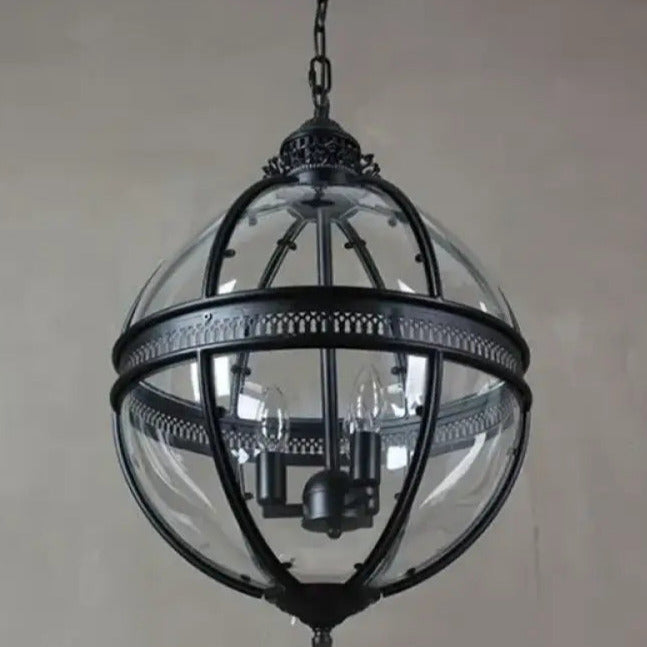 Edward retro-hanglamp van glas | ventumra