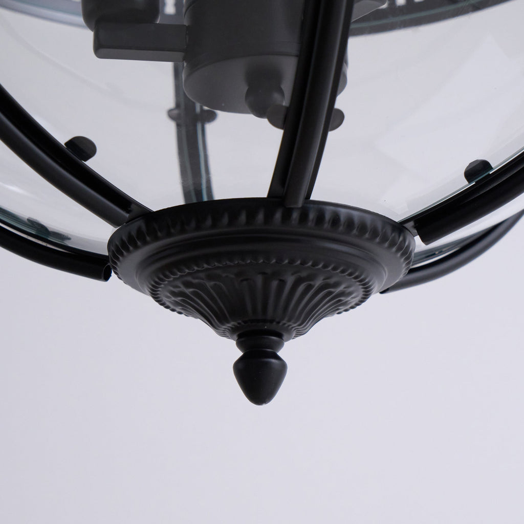 Edward retro-hanglamp van glas | ventumra