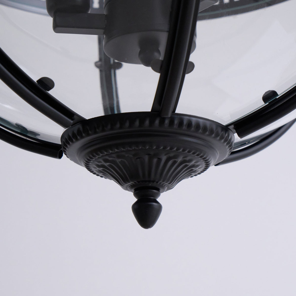 Edward retro-hanglamp van glas | ventumra