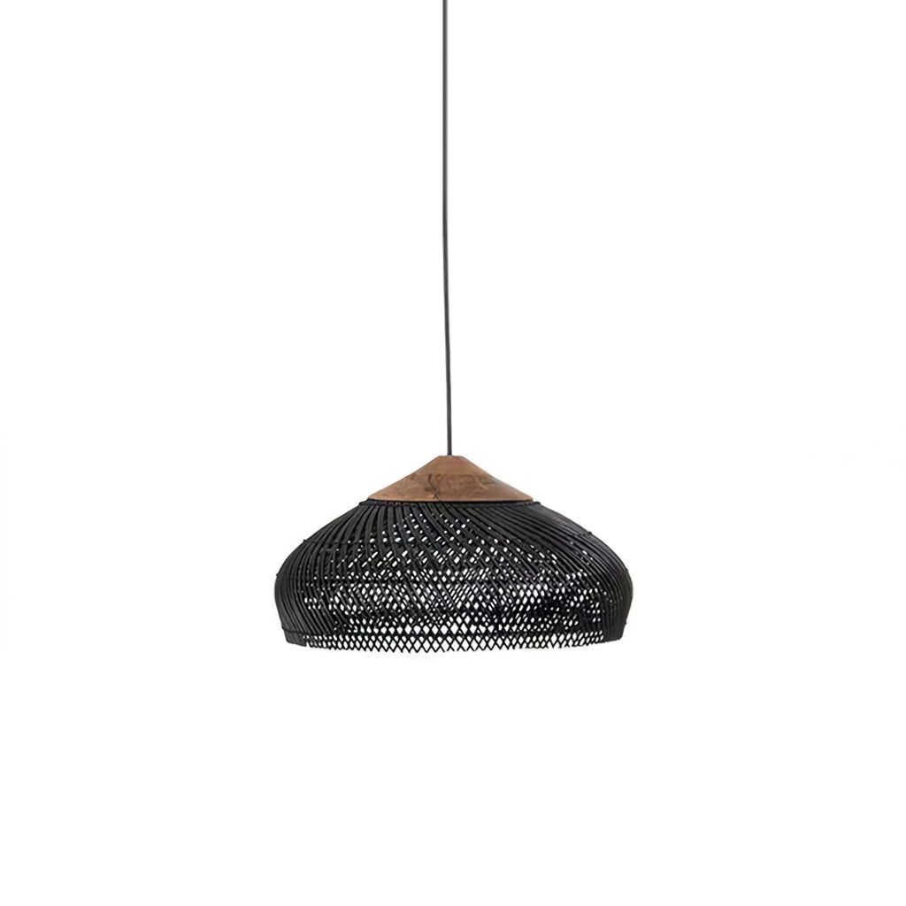 Evelyn Braided Rattan Livingroom Pendant Lamp | ventumra