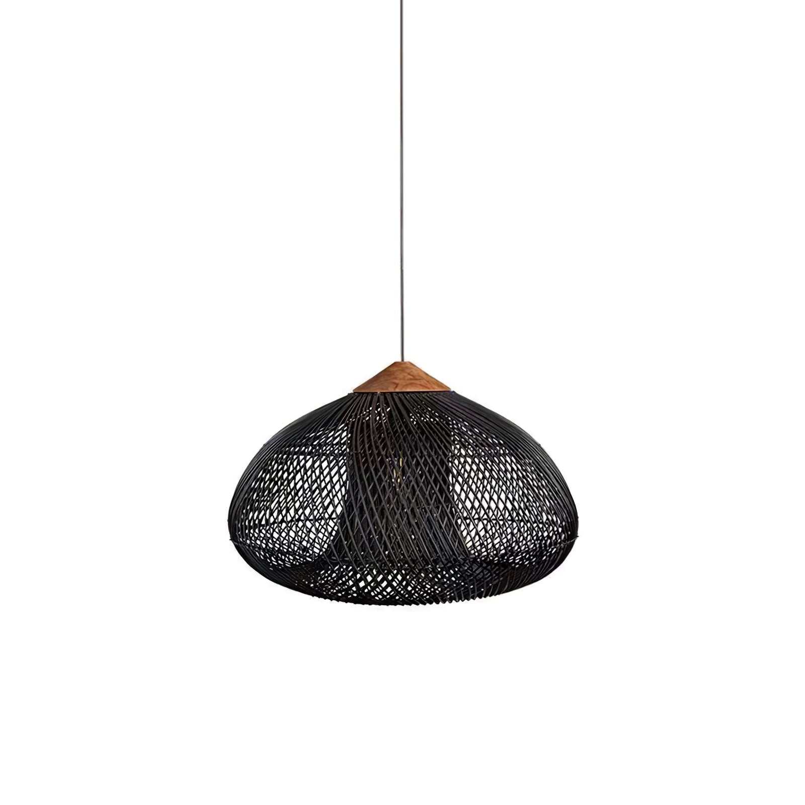 Evelyn Braided Rattan Livingroom Pendant Lamp | ventumra