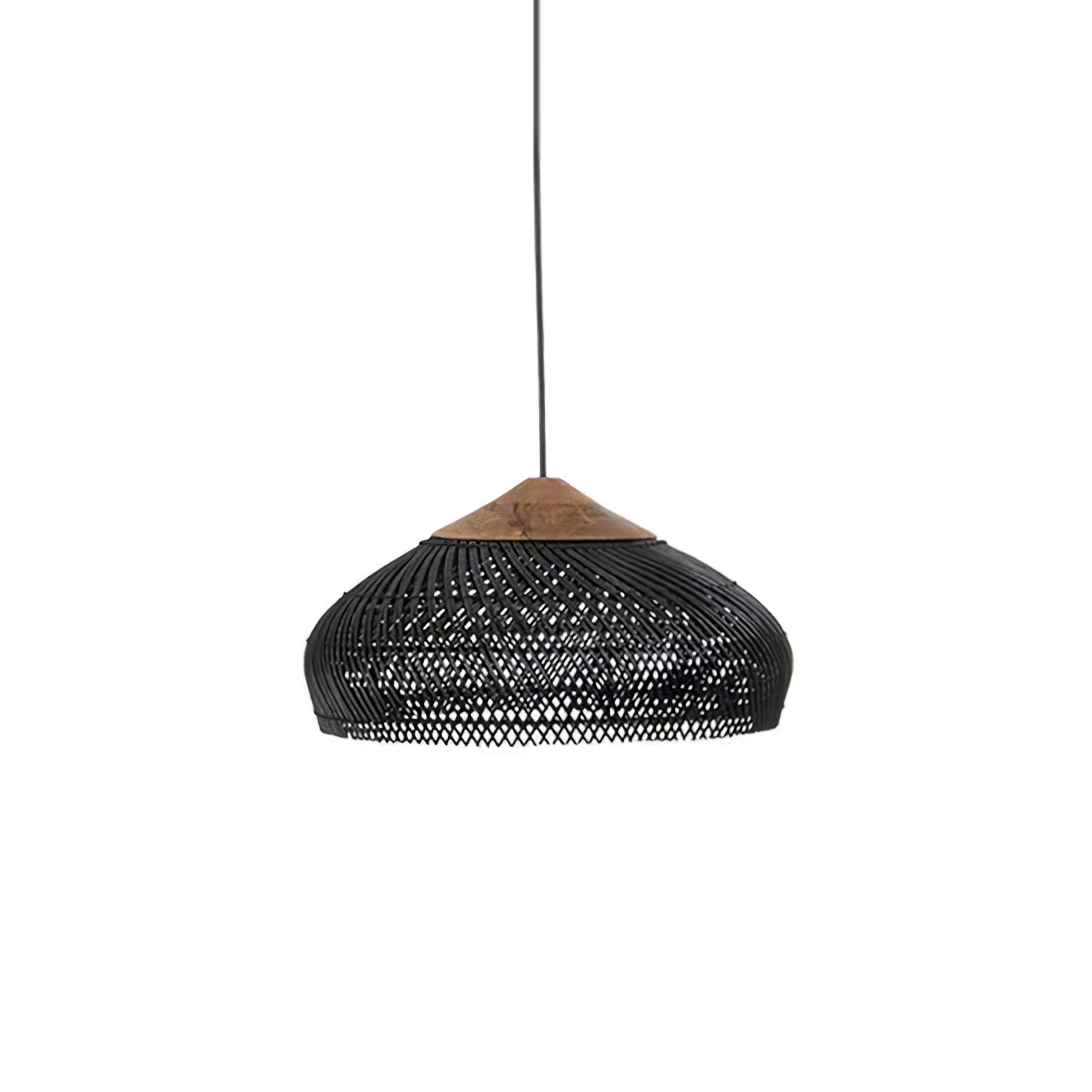 Evelyn Braided Rattan Livingroom Pendant Lamp | ventumra