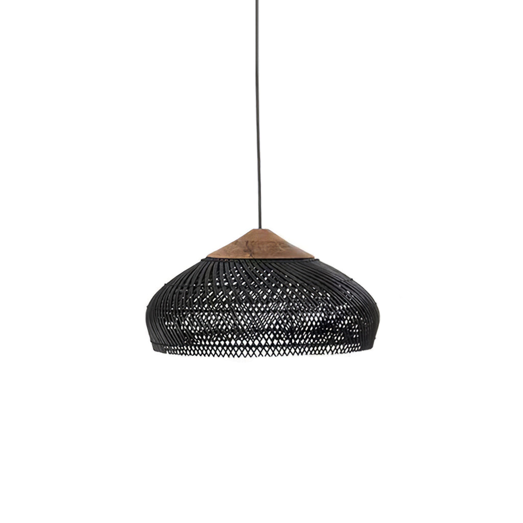Evelyn Braided Rattan Livingroom Pendant Lamp - Neutralighting