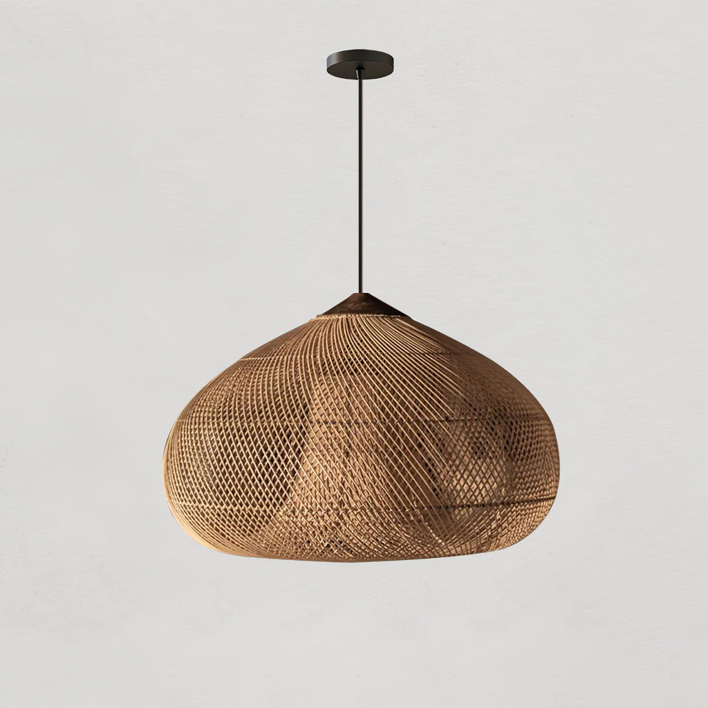 Evelyn Braided Rattan Livingroom Pendant Lamp | ventumra