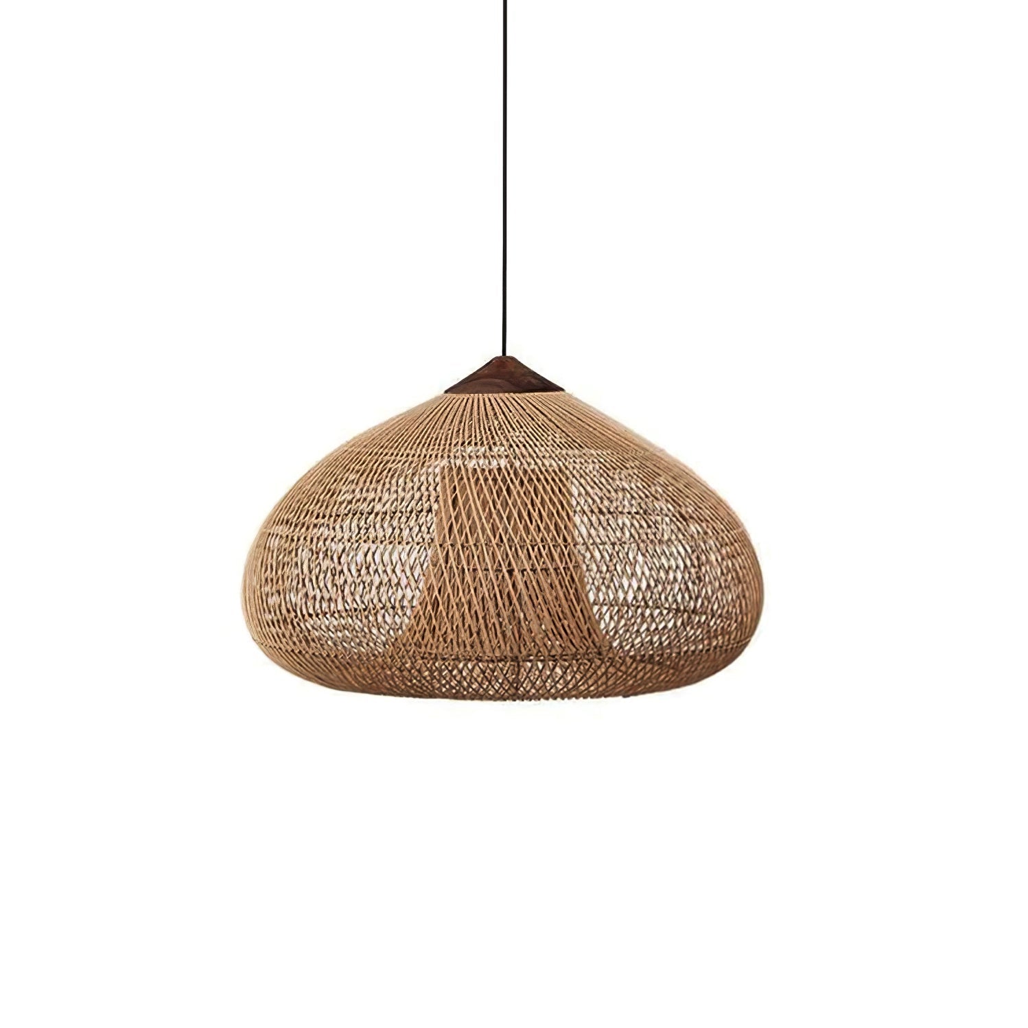 Evelyn Braided Rattan Livingroom Pendant Lamp | ventumra