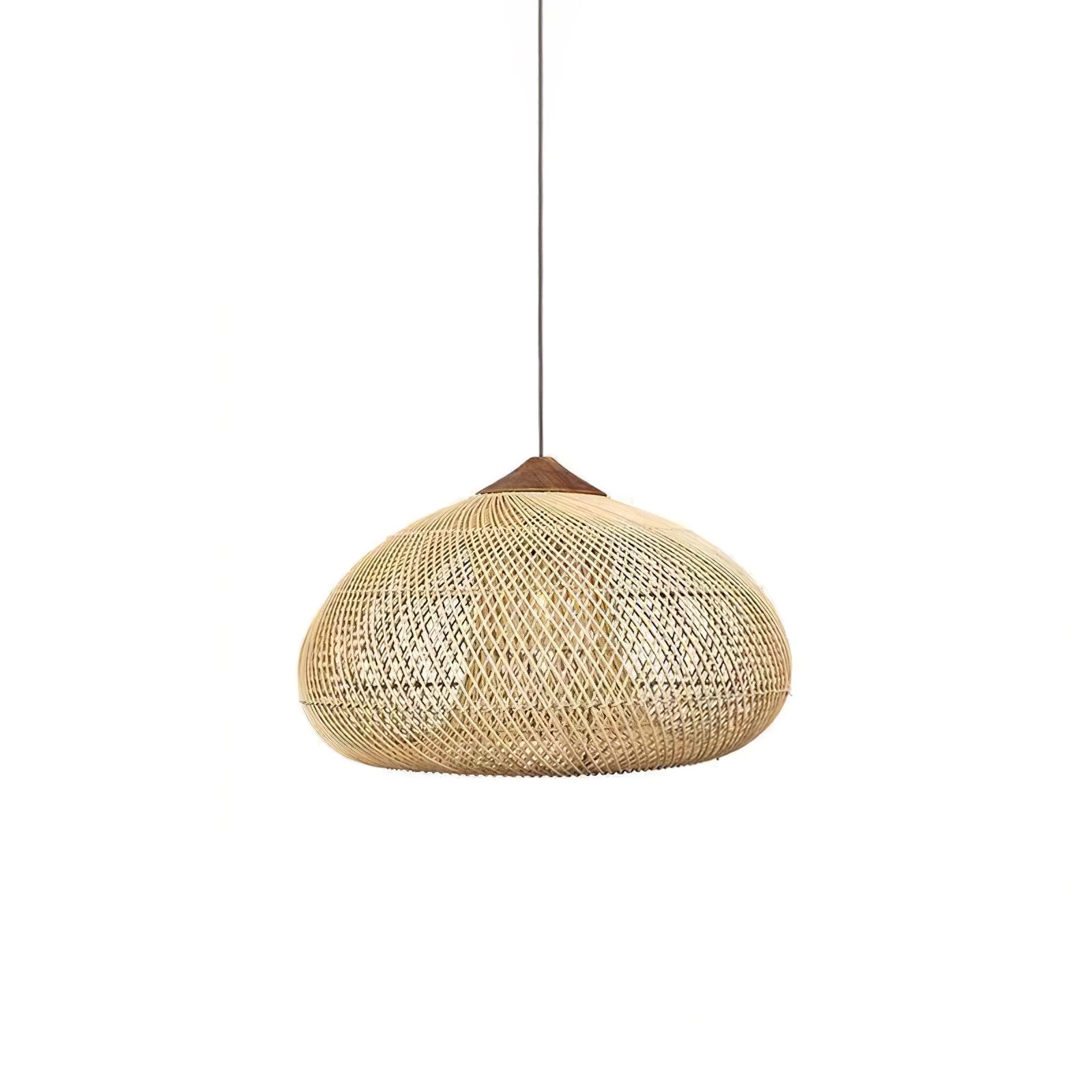 Evelyn Braided Rattan Livingroom Pendant Lamp | ventumra