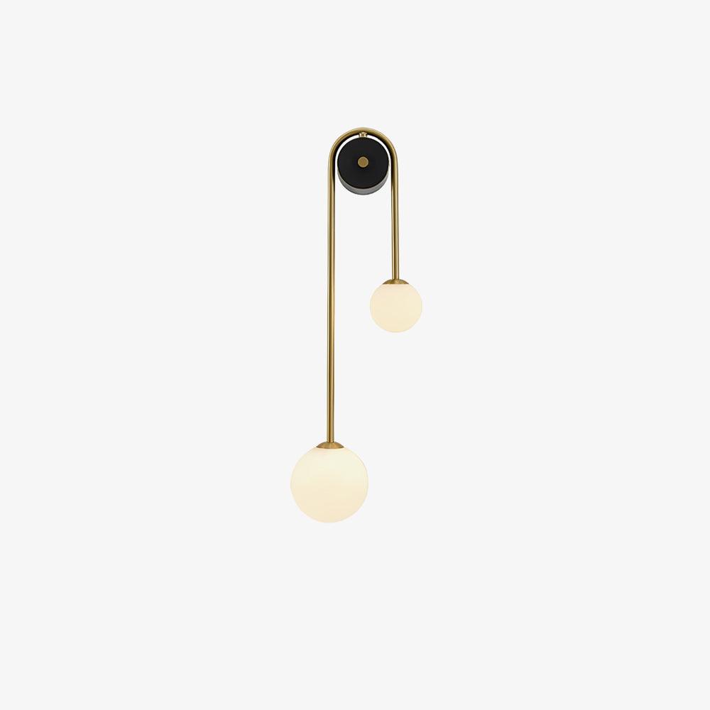Elaro Brass Arc Wall Light | ventumra