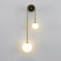 Elaro Brass Arc Wall Light | ventumra
