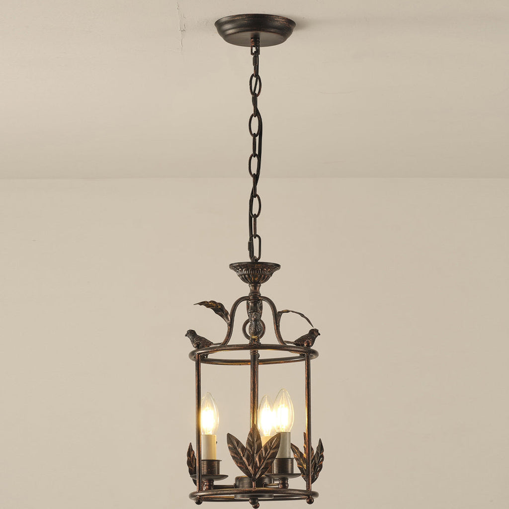 Sova Lantern Pendant Lamp Baroque Style | ventumra