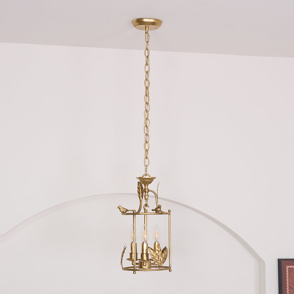 Sova Lantern Pendant Lamp Baroque Style | ventumra