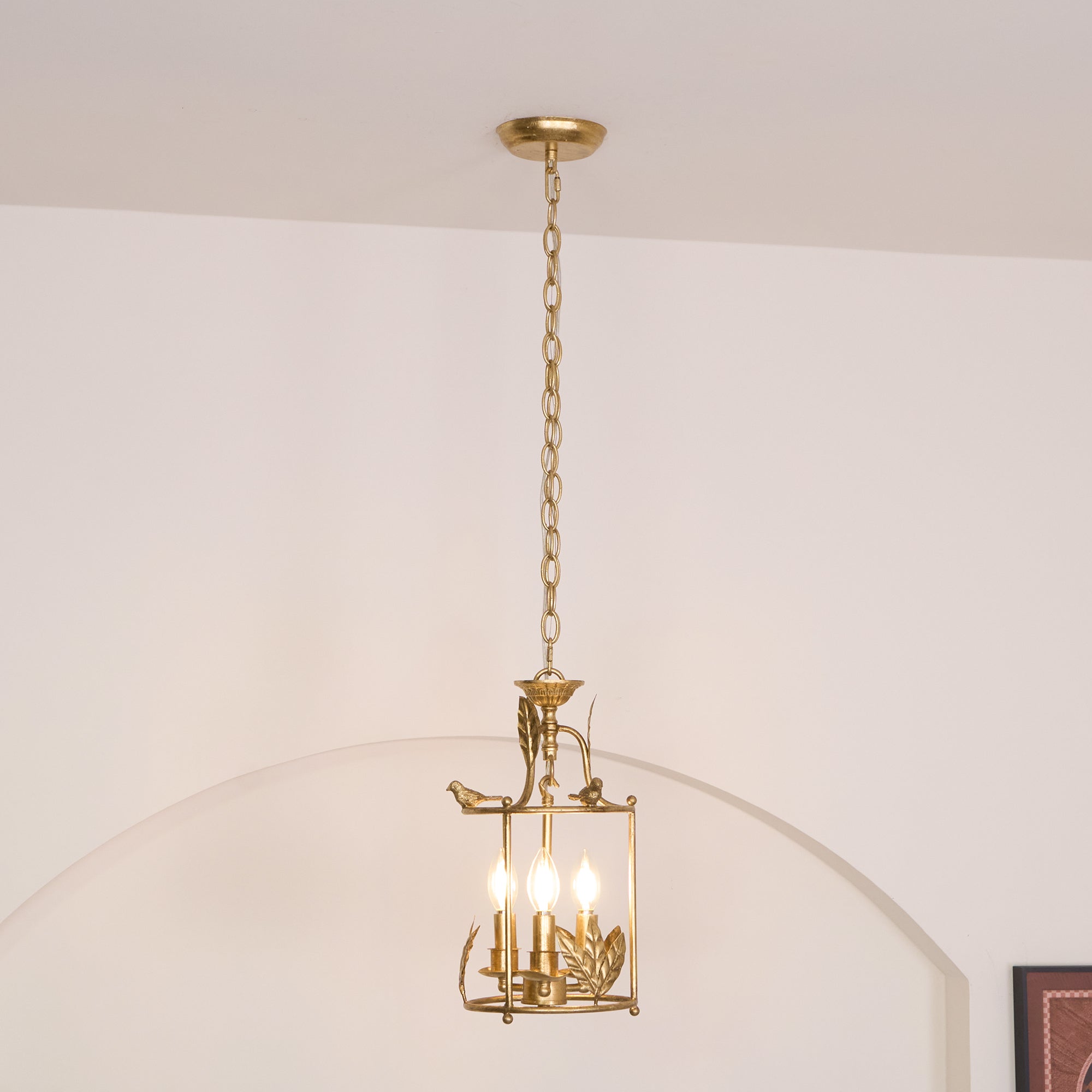 Sova Lantern Pendant Lamp Baroque Style | ventumra